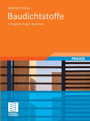 cover image of Baudichtstoffe